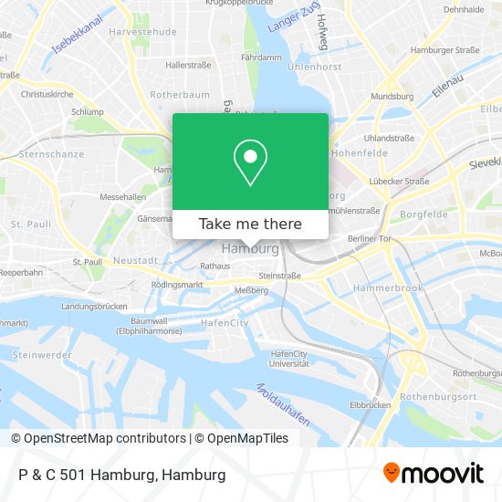 Карта P & C 501 Hamburg