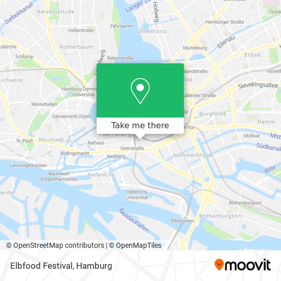 Elbfood Festival map