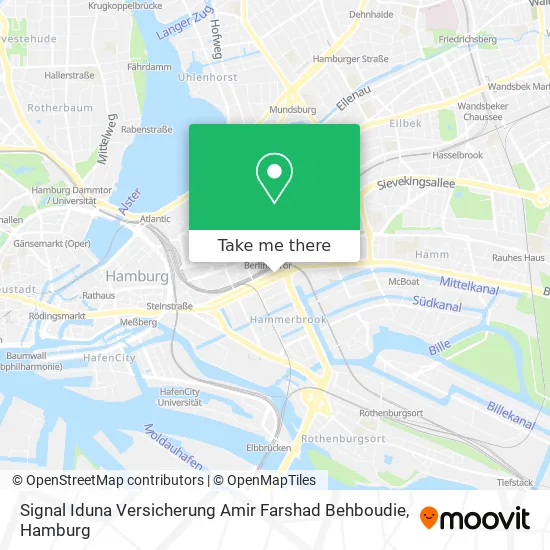 Карта Signal Iduna Versicherung Amir Farshad Behboudie