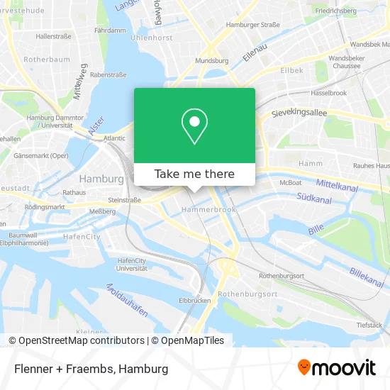 Карта Flenner + Fraembs