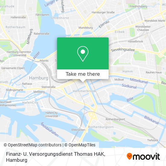 Finanz- U. Versorgungsdienst Thomas HAK map