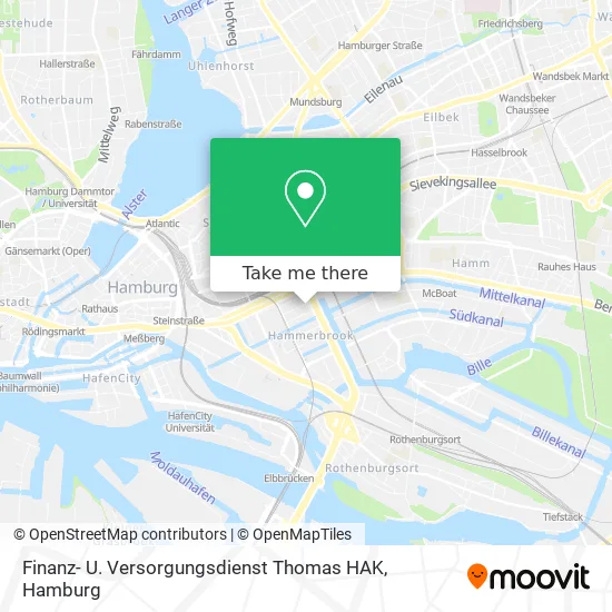 Карта Finanz- U. Versorgungsdienst Thomas HAK