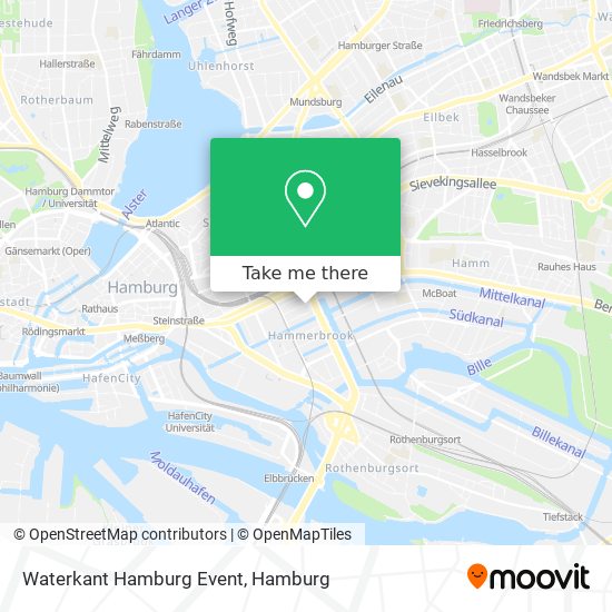 Waterkant Hamburg Event map