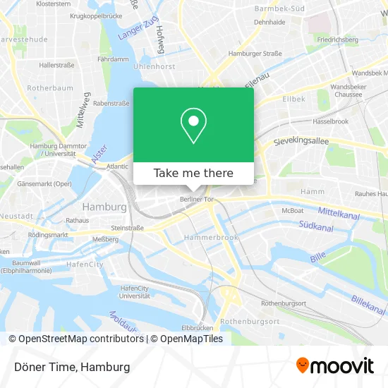 Карта Döner Time