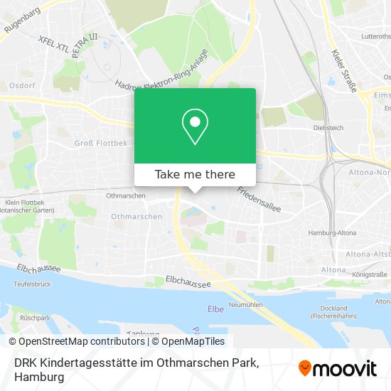 DRK Kindertagesstätte im Othmarschen Park map