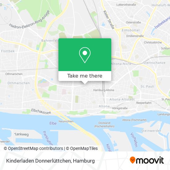 Карта Kinderladen Donnerlüttchen