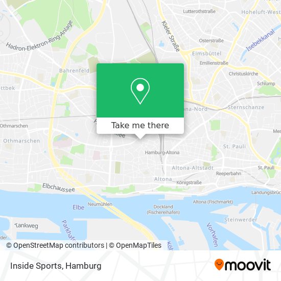 Inside Sports map