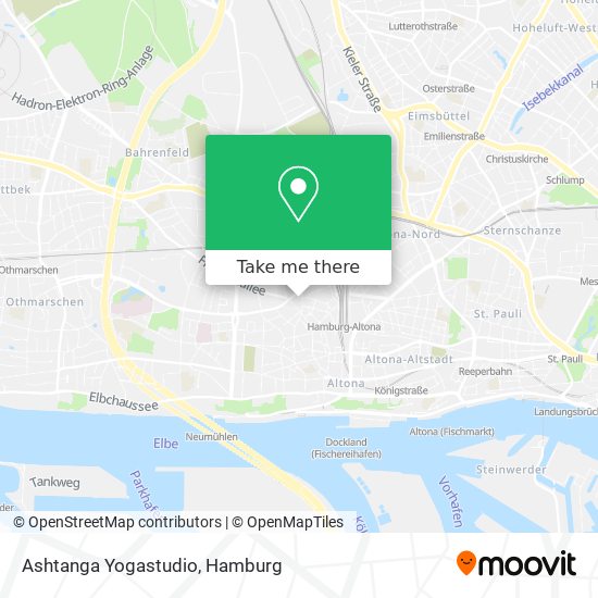 Ashtanga Yogastudio map