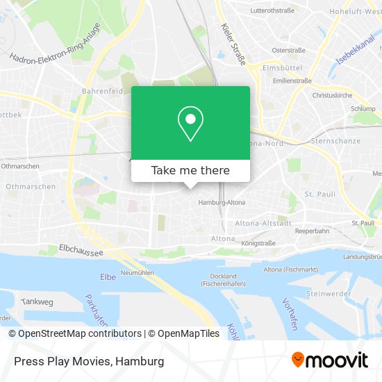 Press Play Movies map