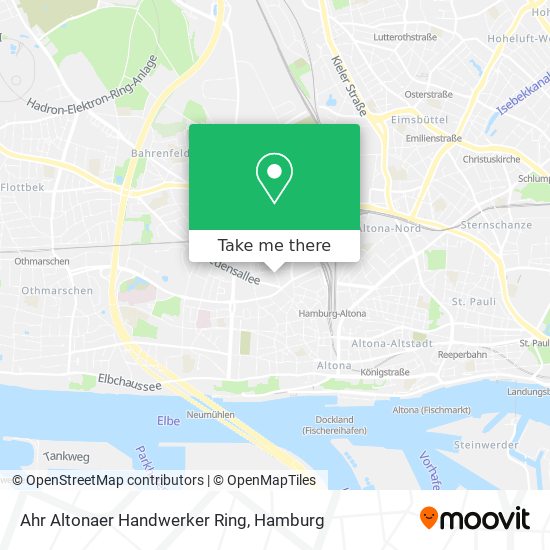 Ahr Altonaer Handwerker Ring map