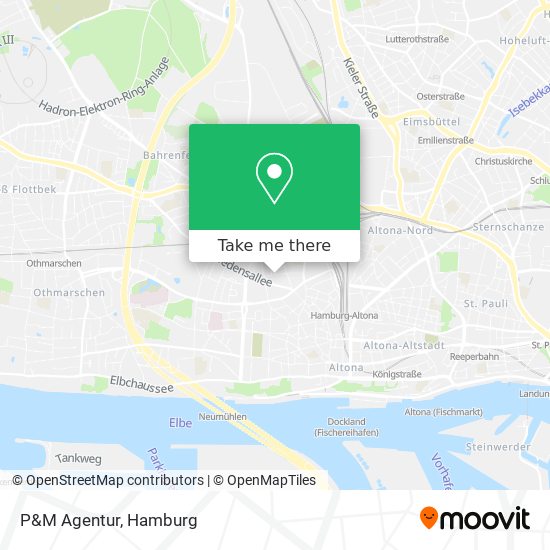 P&M Agentur map