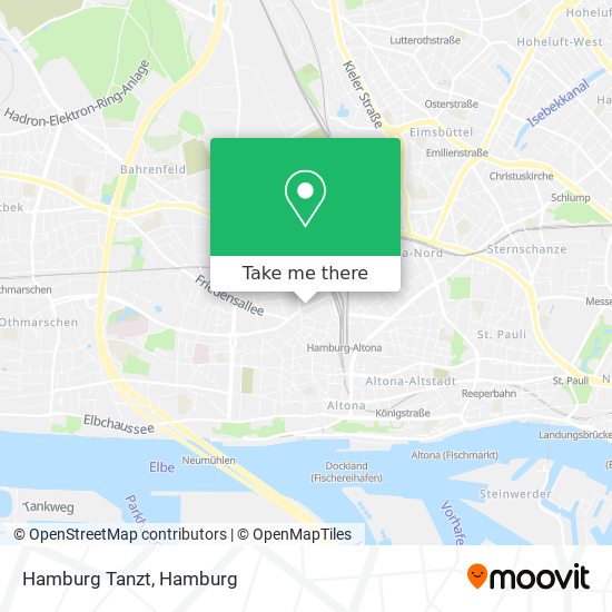 Карта Hamburg Tanzt