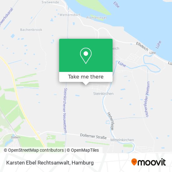 Karsten Ebel Rechtsanwalt map