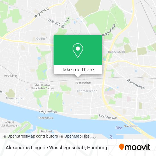 Alexandra's Lingerie Wäschegeschäft map