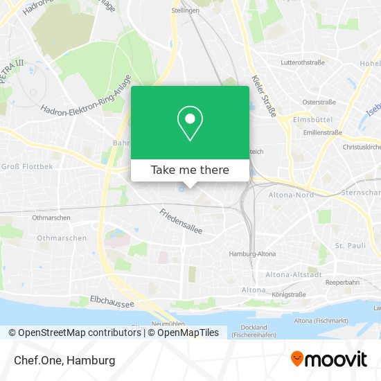 Chef.One map