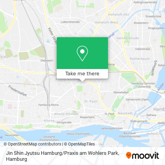 Jin Shin Jyutsu Hamburg / Praxis am Wohlers Park map