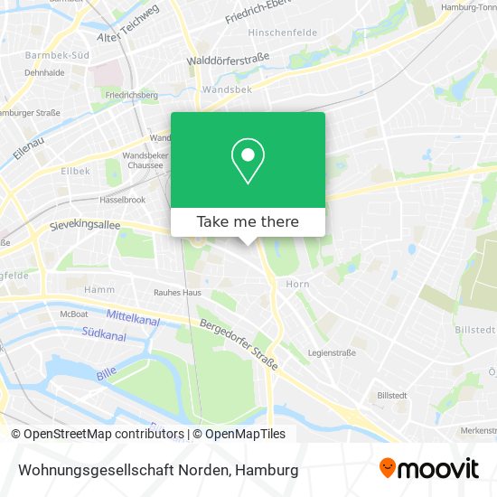 Wohnungsgesellschaft Norden map