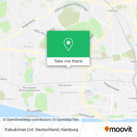 Kabukiman Ltd. Deutschland map