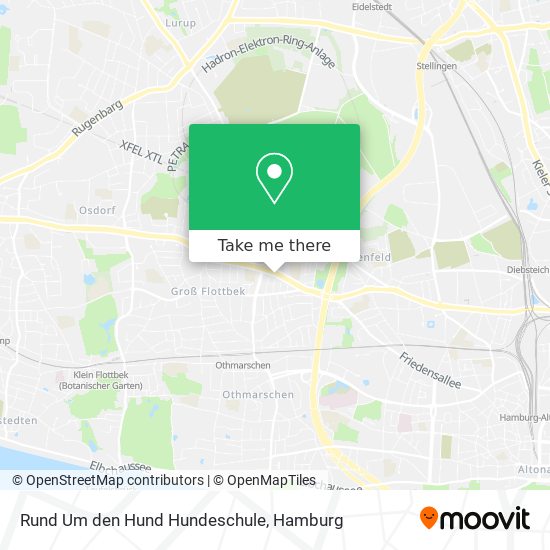 Rund Um den Hund Hundeschule map