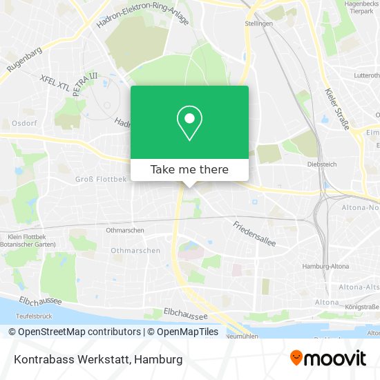 Kontrabass Werkstatt map