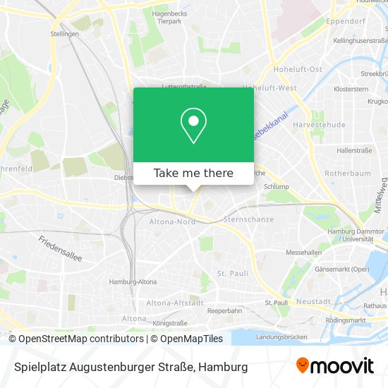 Spielplatz Augustenburger Straße map