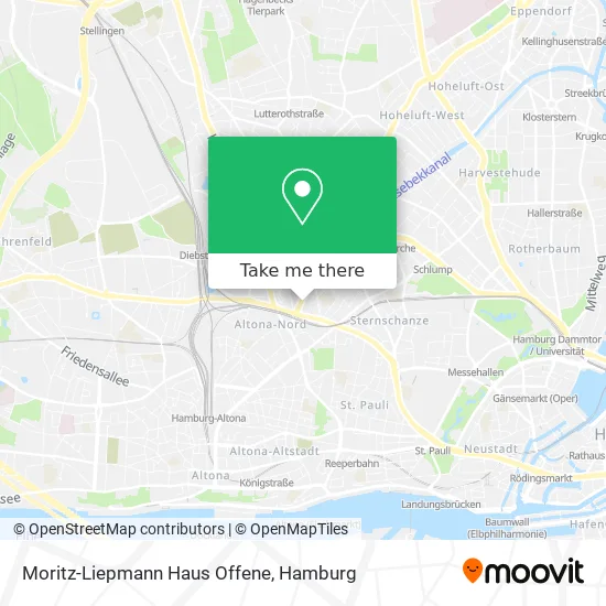 Moritz-Liepmann Haus Offene map