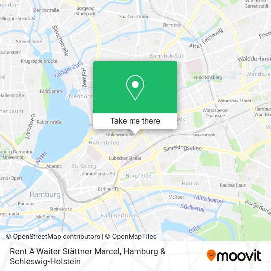 Rent A Waiter Stättner Marcel map