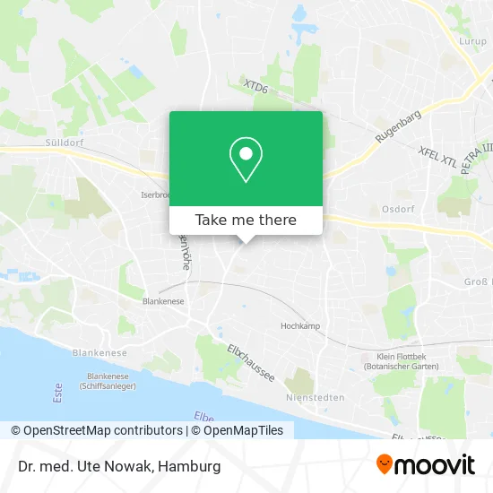 Карта Dr. med. Ute Nowak