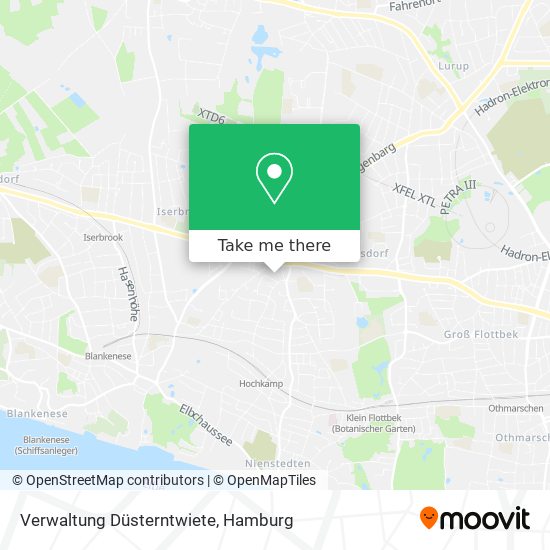 Verwaltung Düsterntwiete map
