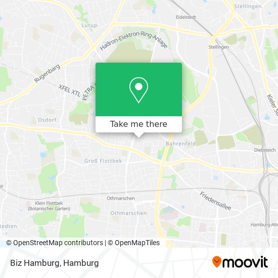 Biz Hamburg map