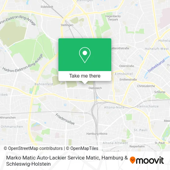 Карта Marko Matic Auto-Lackier Service Matic