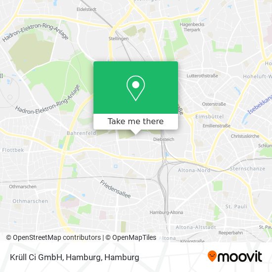 Krüll Ci GmbH, Hamburg map