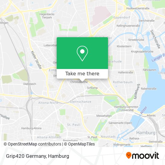 Grip420 Germany map