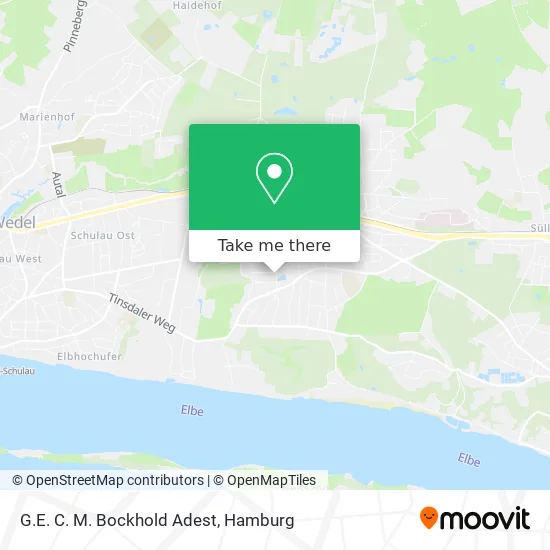 Карта G.E. C. M. Bockhold Adest