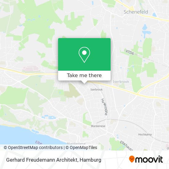 Gerhard Freudemann Architekt map