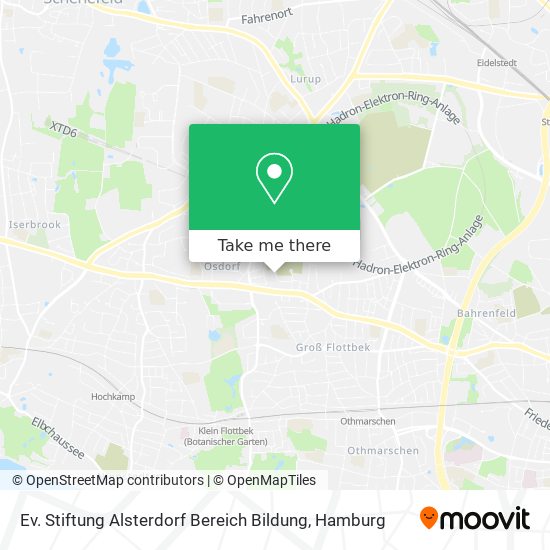 Ev. Stiftung Alsterdorf Bereich Bildung map