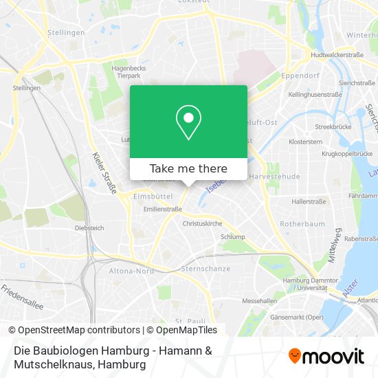 Die Baubiologen Hamburg - Hamann & Mutschelknaus map