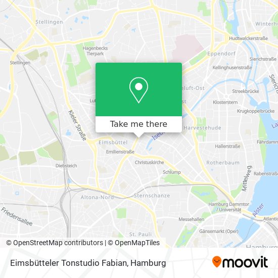 Eimsbütteler Tonstudio Fabian map