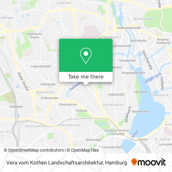 Vera vom Kothen Landschaftsarchitektur map