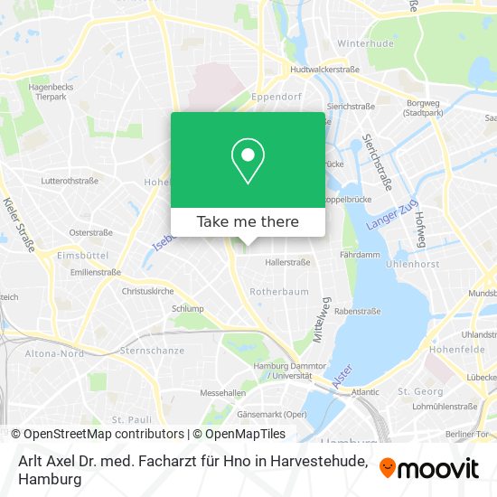 Arlt Axel Dr. med. Facharzt für Hno in Harvestehude map