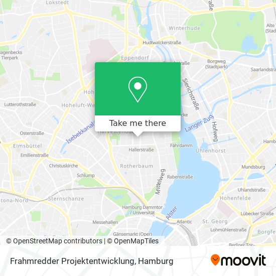 Frahmredder Projektentwicklung map