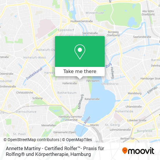 Annette Martiny - Certified Rolfer™- Praxis für Rolfing® und Körpertherapie map
