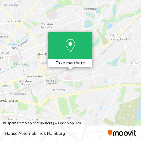Hanse Automobilhof map