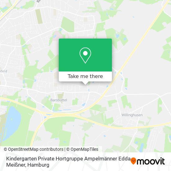 Карта Kindergarten Private Hortgruppe Ampelmänner Edda Meißner
