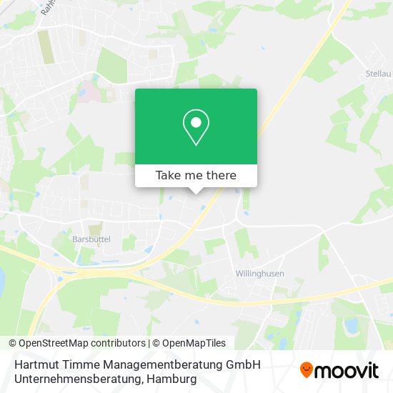 Hartmut Timme Managementberatung GmbH Unternehmensberatung map