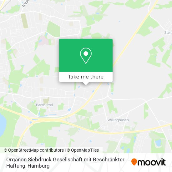 Organon Siebdruck Gesellschaft mit Beschränkter Haftung map