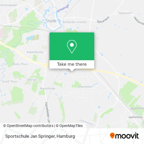 Sportschule Jan Springer map