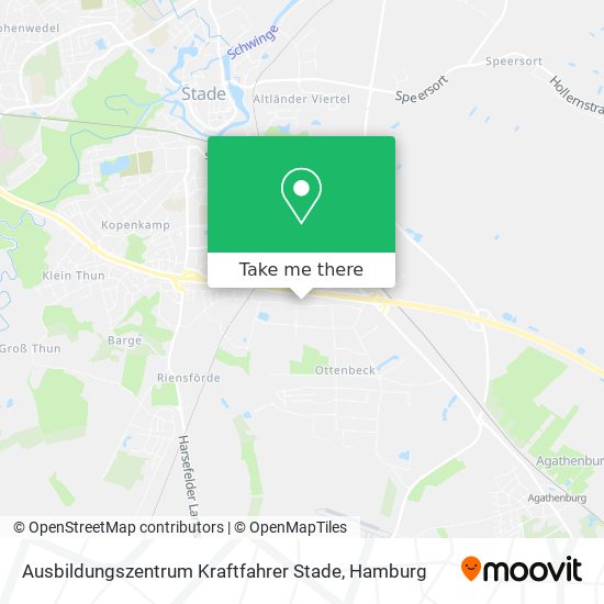 Ausbildungszentrum Kraftfahrer Stade map