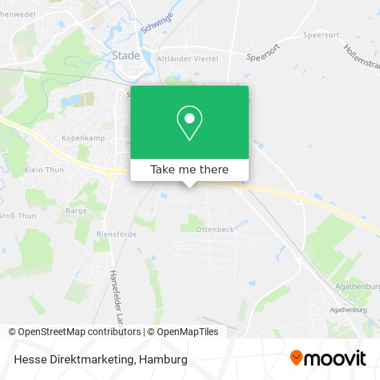 Hesse Direktmarketing map