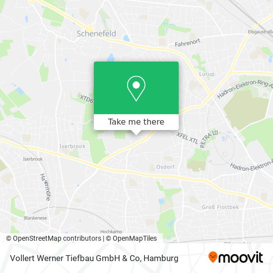 Vollert Werner Tiefbau GmbH & Co map